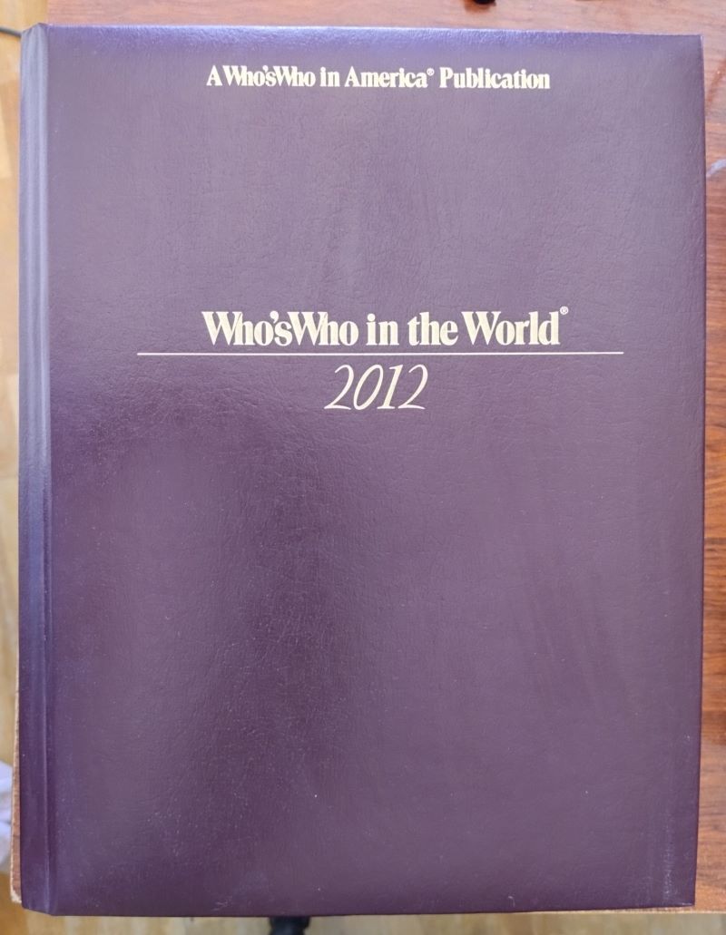 Who's Who in the World 2012