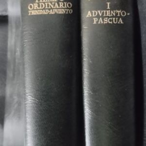 Misal romano completo tomo I (Adviento, Pascua) y tomo II (Tiempo ordinario. Trinidad-Adviento)