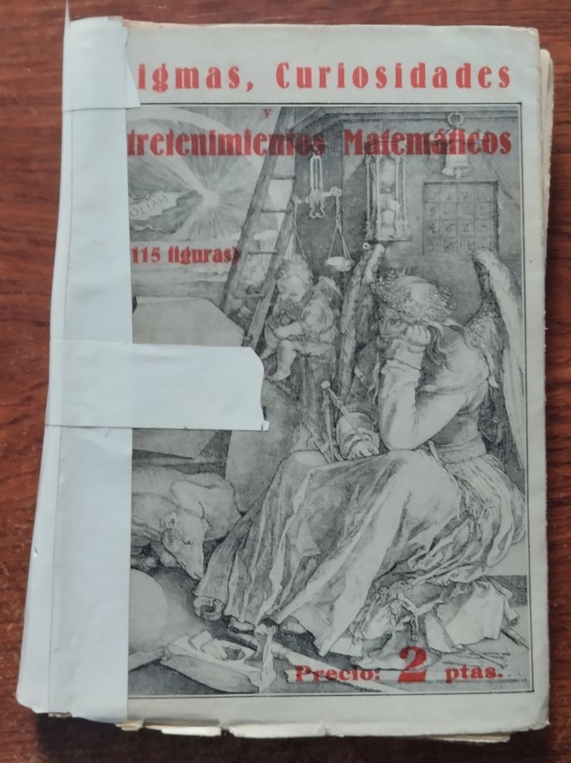 Enigmas, curiosidades y entretenimientos matemáticos. Con 115 figuras explicativas, de W.M. Gratz