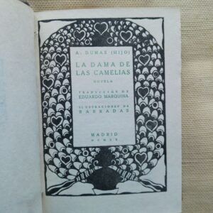La dama de las camelias, de Alejandro Dumas (hijo)