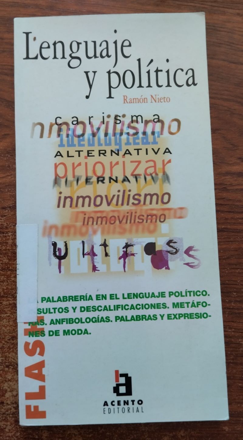 Lenguaje y política, de Ramón Nieto