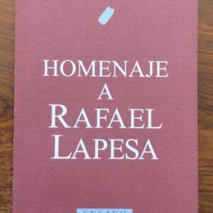 Homenaje a Rafael Lapesa. Edición coordinada por Silvia Iglesias Recuero