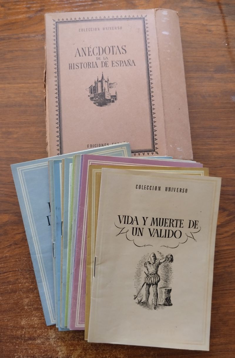 Anécdotas de la historia de España (estuche con 20 libritos)