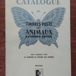 1978-1979 catalogue de timbres- poste les animaux du monde entier