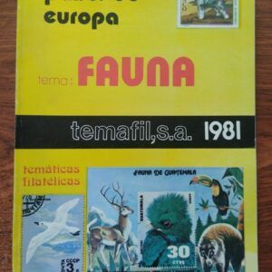 Países de Europa. Tema: fauna (temáticas filatélicas)