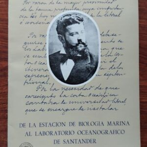 De la Estación de Biología Marina al Laboratorio Oceanográfico de Santander. Noticias históricas de un centenario (1886-1986), de Benito Madariaga de la Campa
