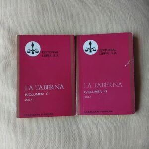 La taberna (tomos I y II), de Émile Zola