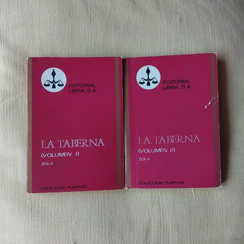 La taberna (tomos I y II), de Émile Zola