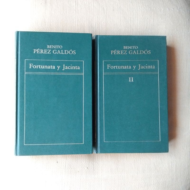 Fortunata y Jacinta (tomos I y II, obra completa), de Benito Pérez Galdós