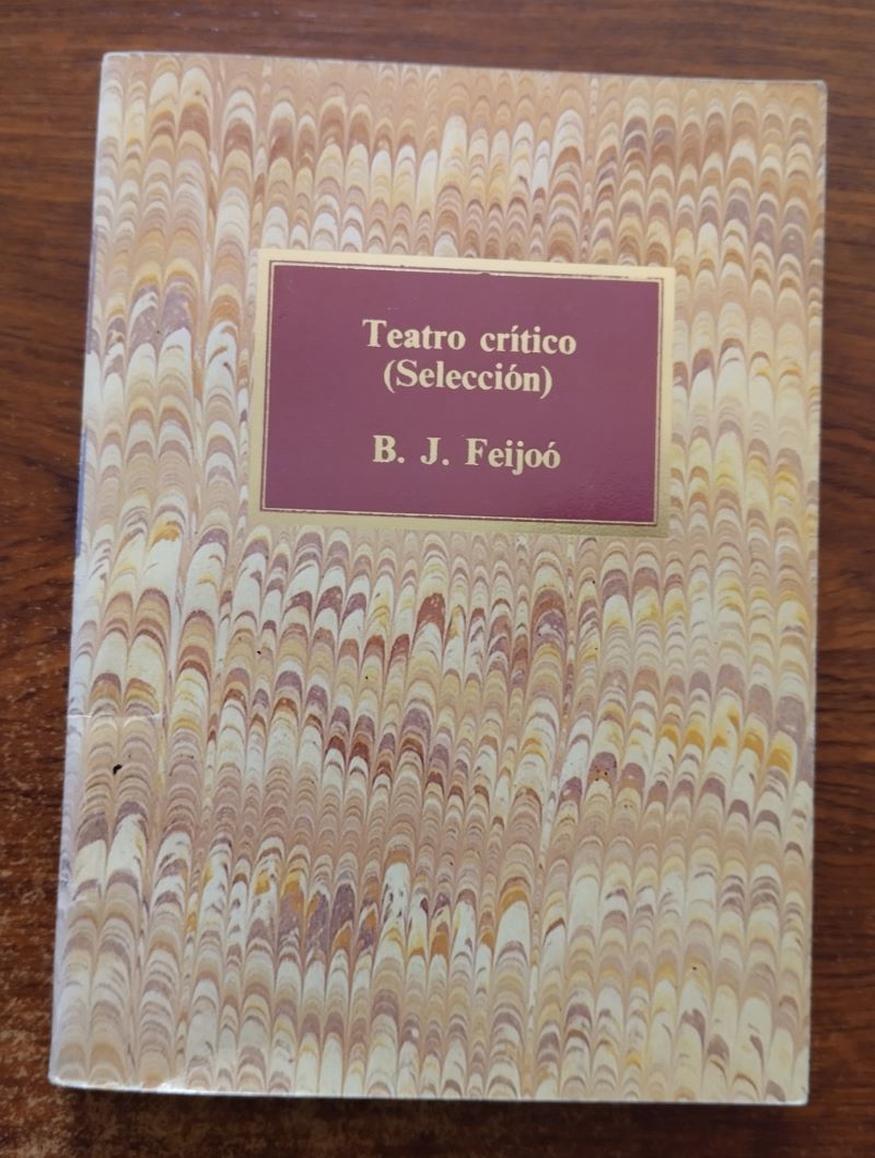 Teatro crítico (selección), de Benito Jerónimo Feijoo