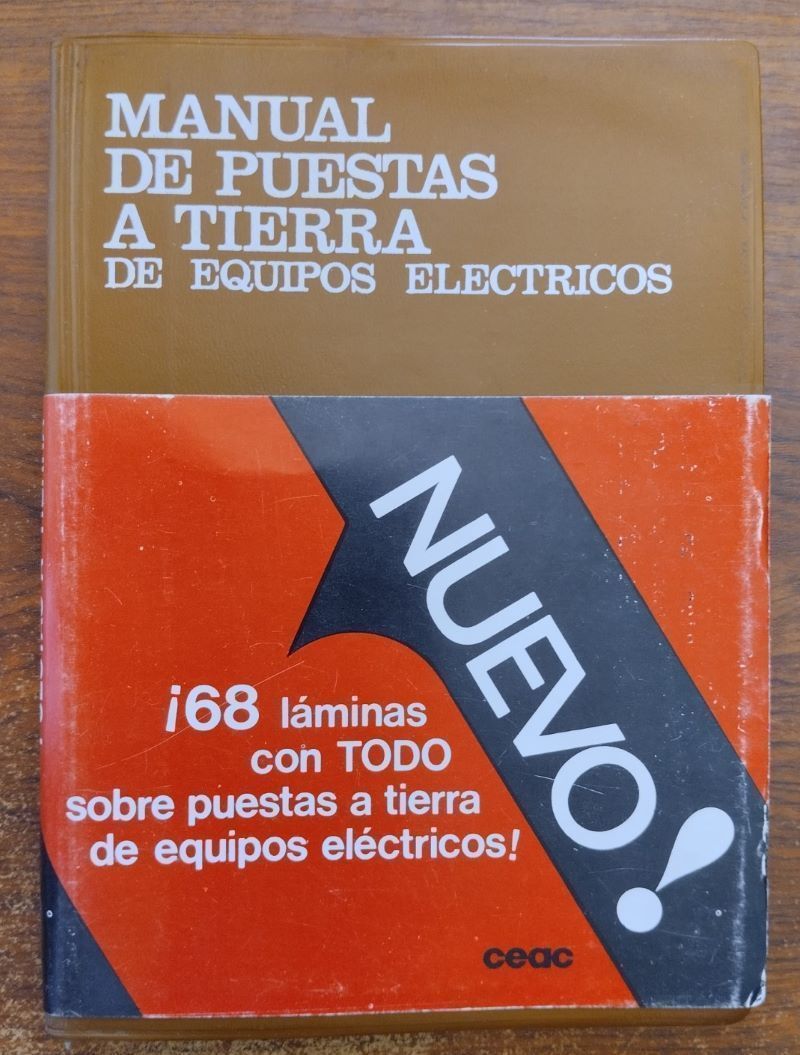 Manual de puestas a tierra de equipos eléctricos, de Francisco Ruiz Vasallo