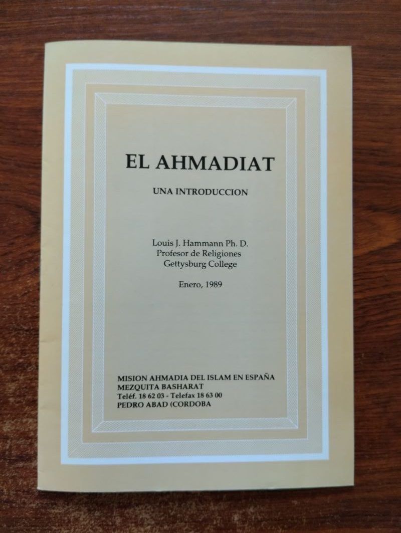 El ahmadiat. Una introducción