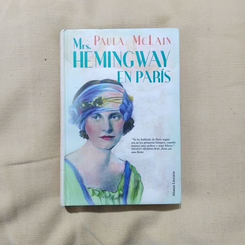 Mrs Hemingway en París, de Paula McLain