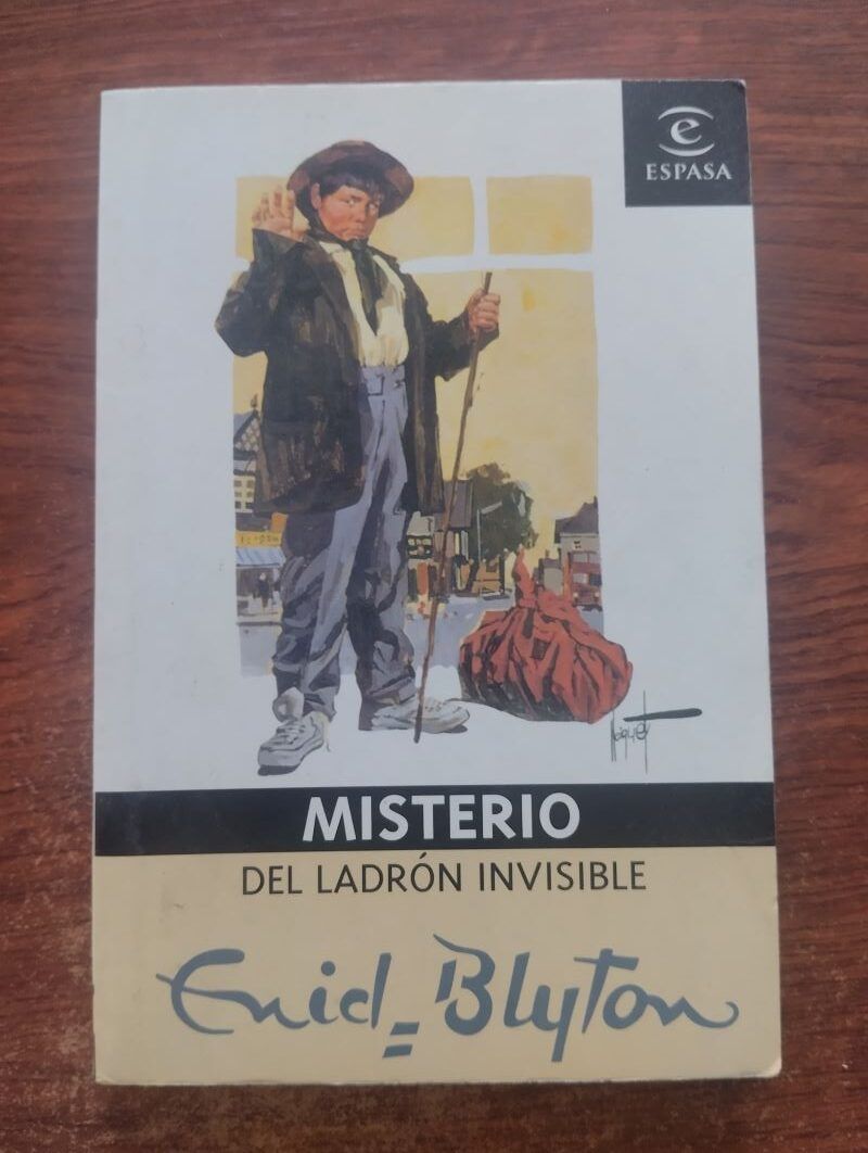Misterio del ladrón invisible, de Enid Blyton