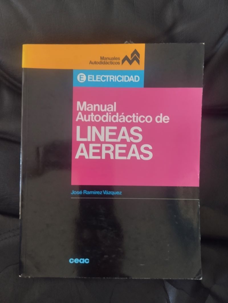 Manual autodidáctico de líneas aéreas, de José Ramírez Vázquez