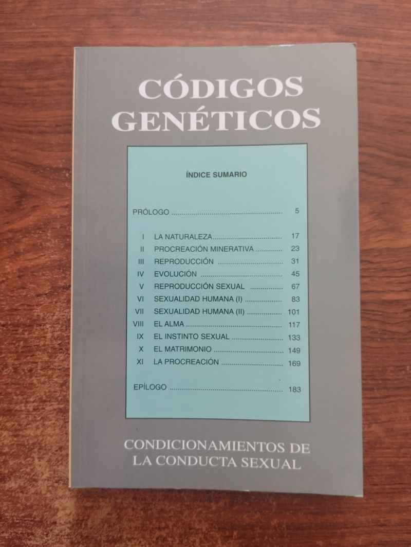 Códigos genéticos. Condicionamientos de la conducta sexual (Edición divulgativa), de J.A. Chamorro