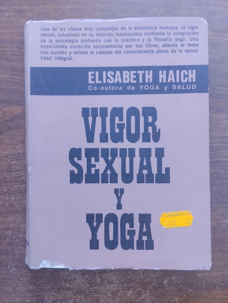 Vigor sexual y yoga, de Elisabeth Haich