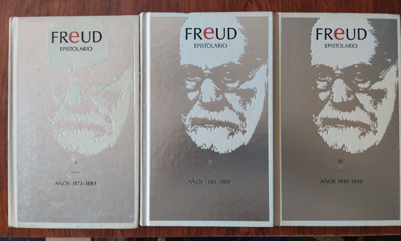 Epistolario, tomos I (años 1873-1883), II (1884-1909) y III (1910-1939), de Sigmund Freud
