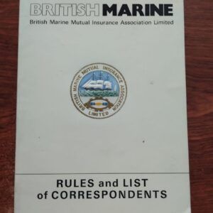 Rules and List of Correspondents