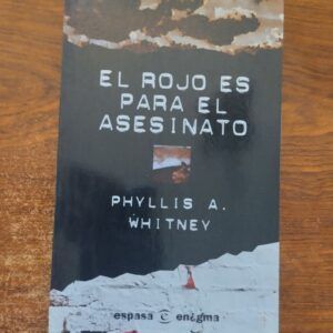 El rojo es para el asesinato, de Phyllis A. Whitney