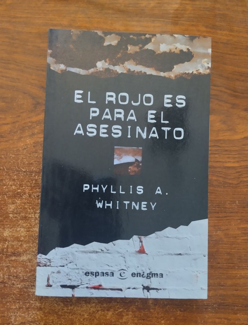 El rojo es para el asesinato, de Phyllis A. Whitney