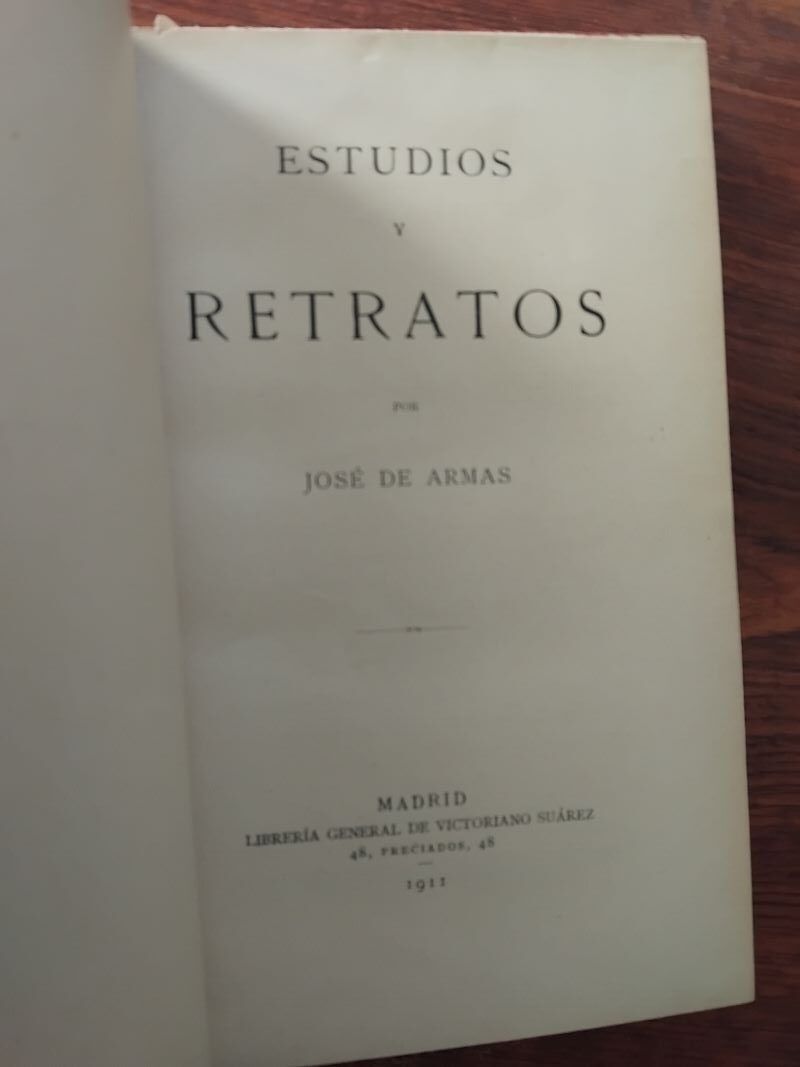 Estudios y retratos, de José de Armas - Imagen 2