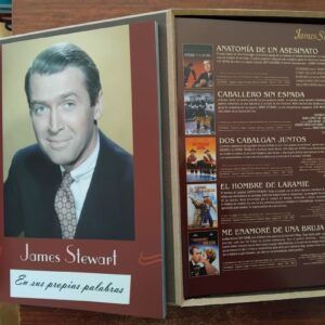James Stewart en sus propias palabras, de Guillermo Balmori + 5 DVDS
