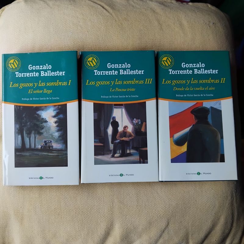 Los gozos y las sombras (tomos I, II y III, obra completa), de Gonzalo Torrente Ballester