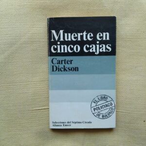 Muerte en cinco cajas, de Carter Dickson