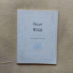 Pensamientos, de Oscar Wilde