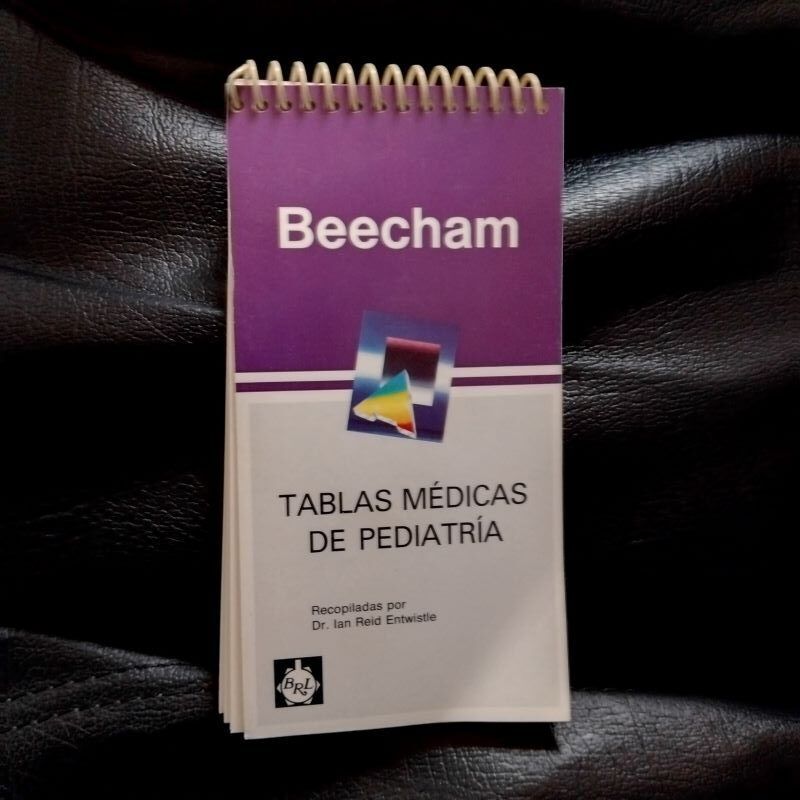 Tablas médicas de pediatría recopiladas por el Dr. Ian Reid Entwistle