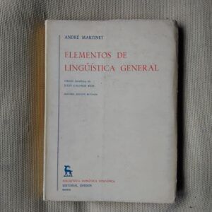 Elementos de lingüística general, de André Martinet