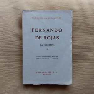 La Celestina, tomo II, de Fernando de Rojas