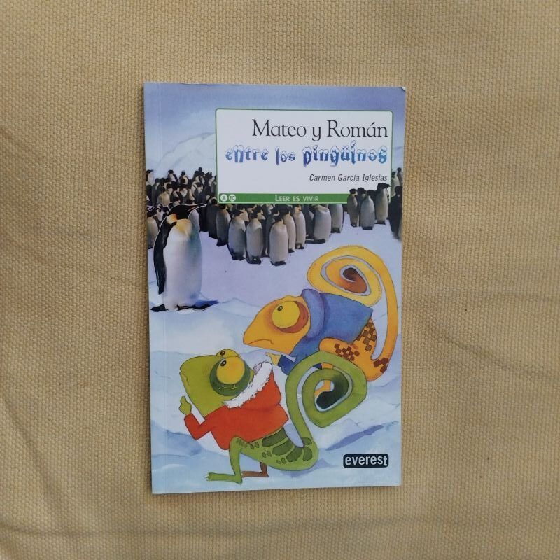 Mateo y Román entre los pingüinos, de Carmen García Iglesias