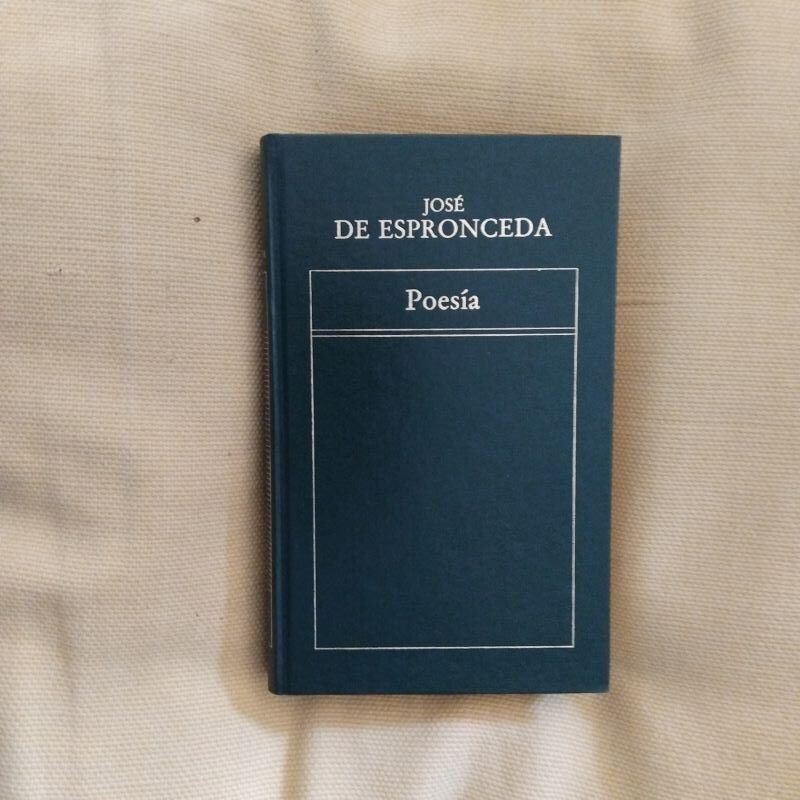 Poesía, de José de Espronceda