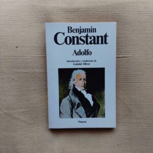Adolfo, de Benjamin Constant