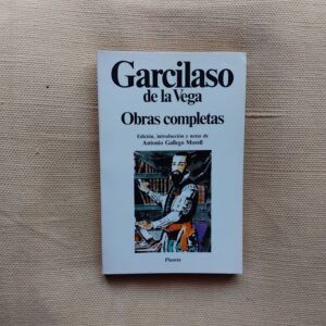 Obras completas, de Garcilaso de la Vega