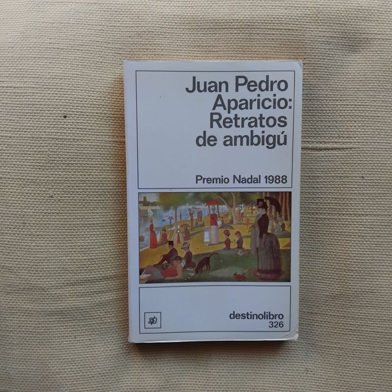 Retratos de ambigú (Firmado y dedicado por el autor), de Juan Pedro Aparicio