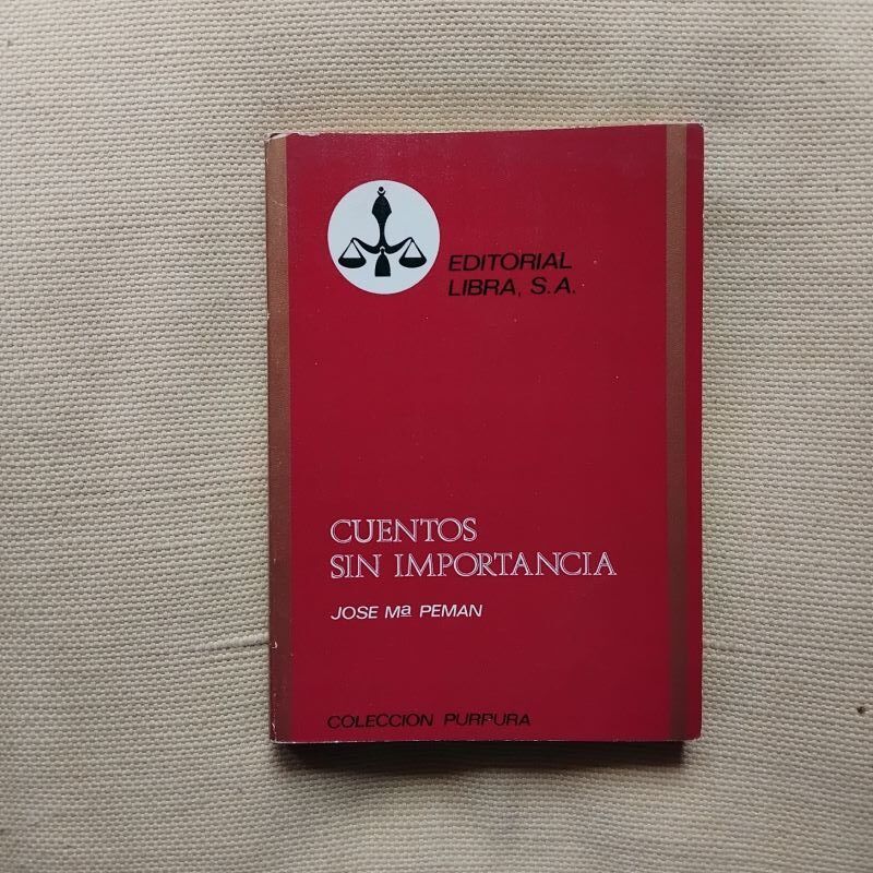 Cuentos sin importancia, de José María Pemán