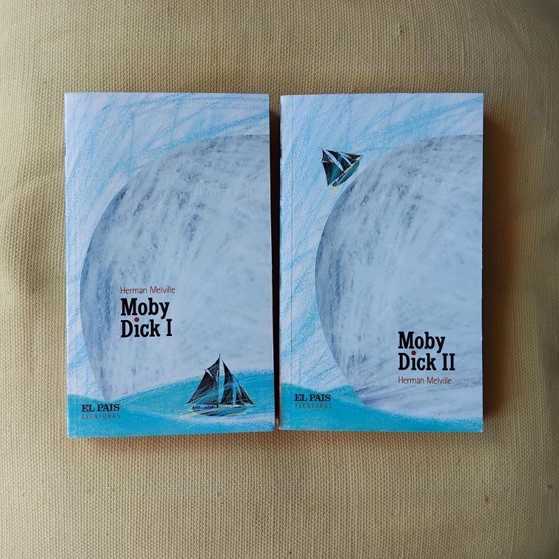 Moby Dick, tomos I y II, de Herman Melville