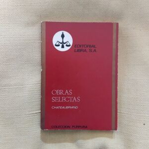 Obras selectas, de Chateaubriand