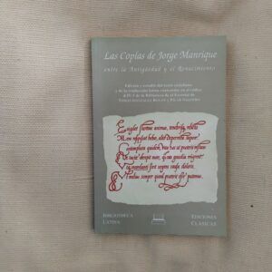 Las Coplas de Jorge Manrique, entre la Antigüedad y el Renacimiento