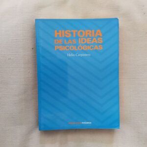 Historia de las ideas psicológicas, de Helio Carpintero