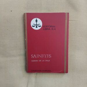 Sainetes, de Ramón de la Cruz