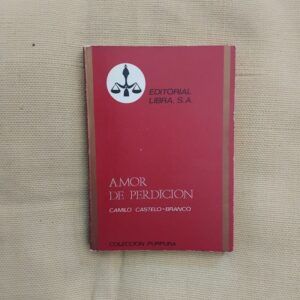 Amor de perdición, de Camilo Castelo-Branco