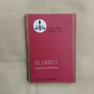 El deseo, de Hermann Sudermann