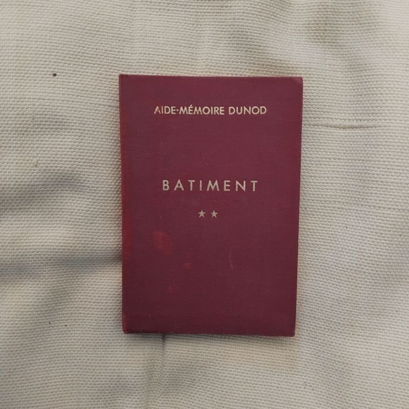 Aide-mémoire Dunod. Batiment, tome II, de Ch. Mondin