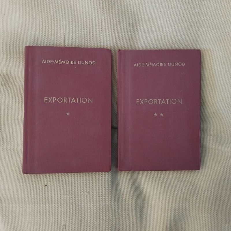 Aide-mémoire Dunod. Exportation, tomes I et II, de G. Le Pan de Ligny