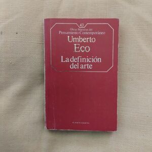 La definición del arte, de Umberto Eco