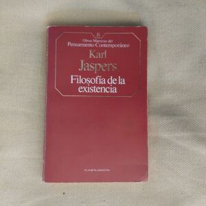 Filosofía de la existencia, de Karl Jaspers